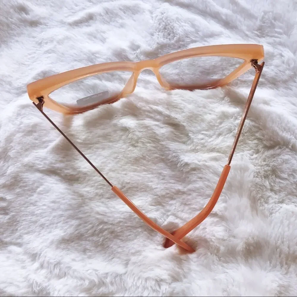 Chels Clear Pink Computer Blue Light Glasses